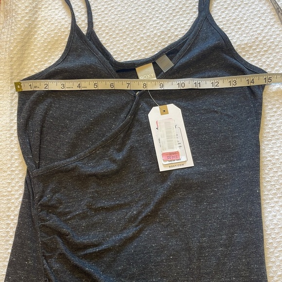 Roxy Bali Bowl Surplice Dress‎ Gray size Medium NWT - Picture 5 of 7